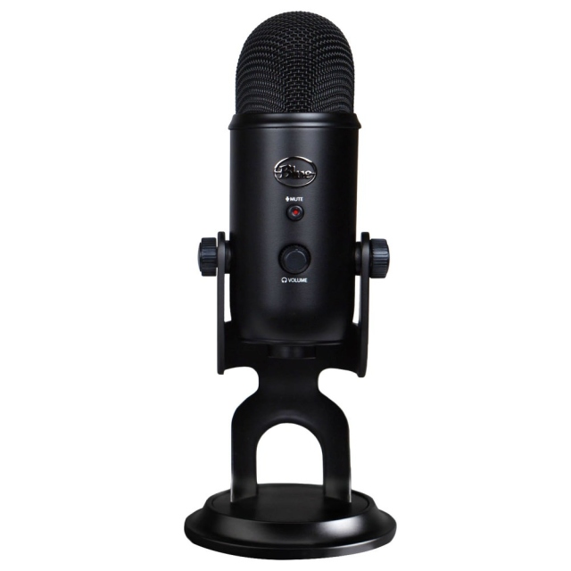 Аренда микрофона Blue Yeti Blackout