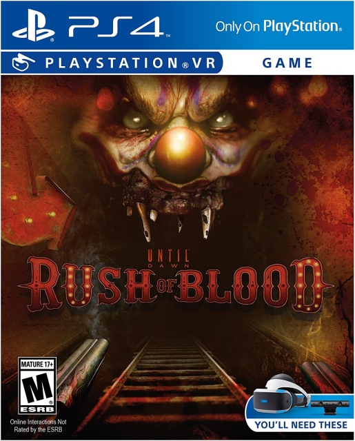 Rush of blood игра PS4 VR.